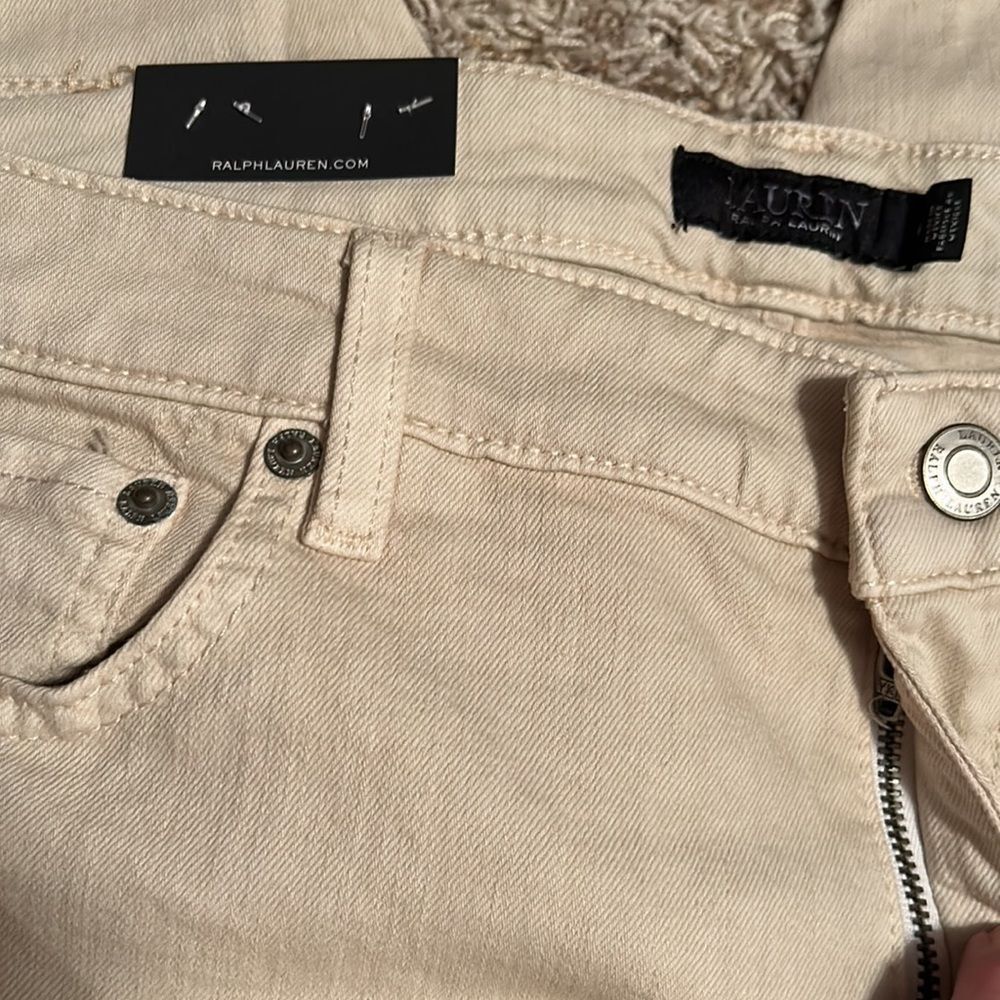 Lauren Ralph Lauren- Curvy Mid- Rise Skinny Leg - Size 16 - Picture 3 of 3